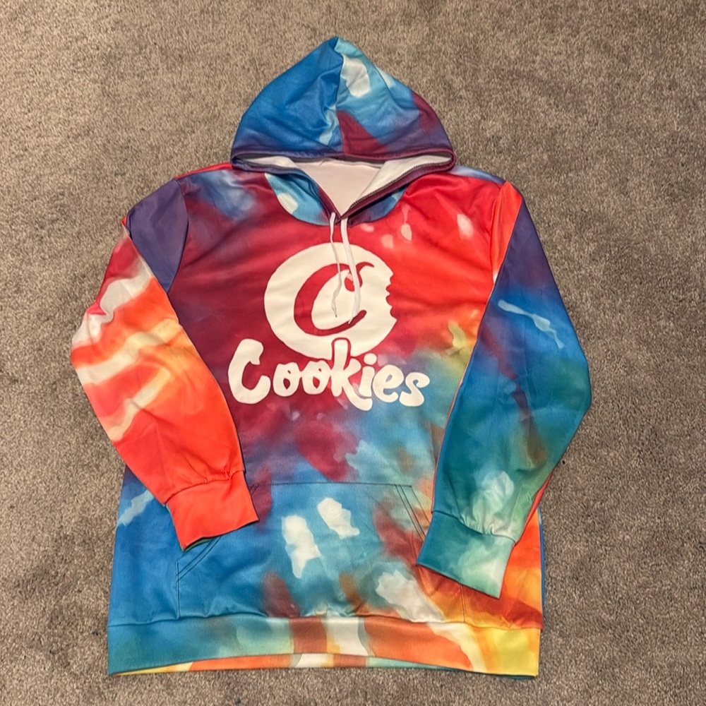 Cookies Tie-Dye Hoodie L
